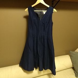 Navy blue dress